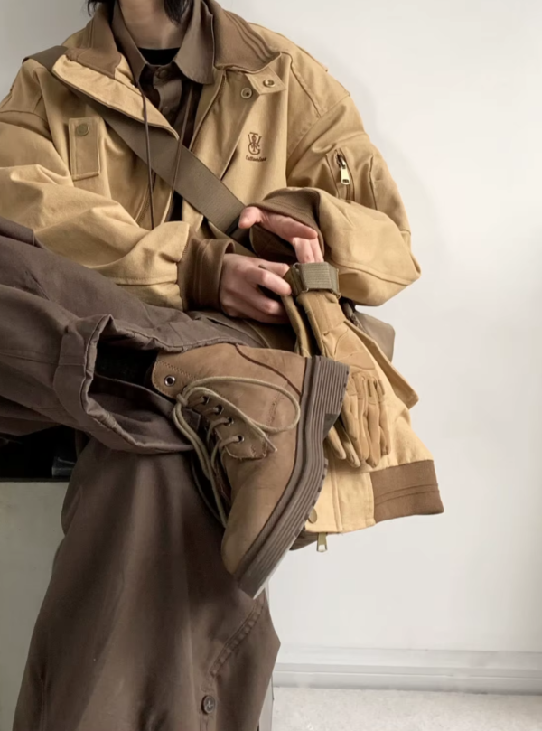 Cargo Vintage Jacket Pants Set