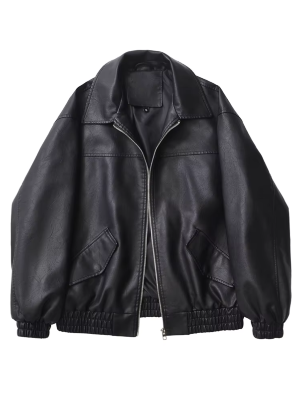 Women PU Faux Leather Jacket